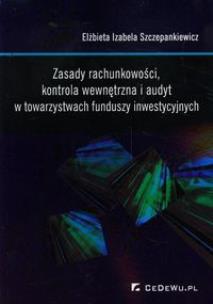 Okładka książki Zasady rachunkowości, kontrola wewnętrzna...