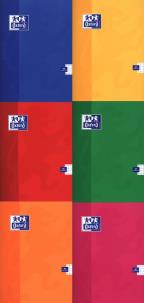 Opakowanie Zeszyt A5 Oxford w kratkę 80 kartek mix