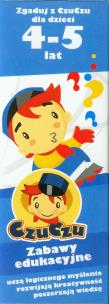 Okładka książki Zgaduj z Czu Czu dla dzieci 4-5 lat