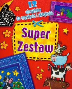 Okładka książki 12 obrazków do wycięcia i sklejenia