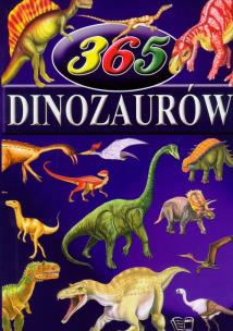 Okładka książki 365 dinozaurów Arti
