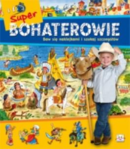 Okładka książki Album z naklejkami - Superbohaterowie