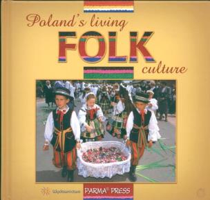 Okładka książki Albumik Polski folklor żywy wersja angielska