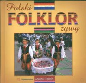 Okładka książki Albumik Polski folklor żywy wersja polska