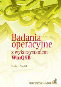 Okładka książki Badania operacyjne z wykorzystaniem WinQSB