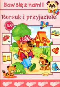 Okładka książki Baw się z nami - Borsuk i przyjaciele  PASJA