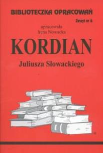Okładka książki Biblioteczka opracowań nr 006 Kordian