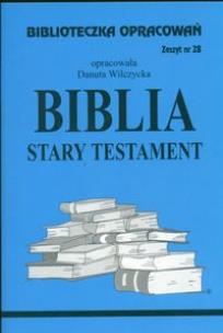 Okładka książki Biblioteczka opracowań nr 028 Biblia Stary Testam