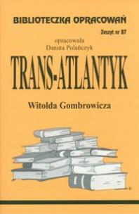Okładka książki Biblioteczka opracowań nr 087 Trans-Atlantyk