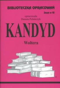 Okładka książki Biblioteczka opracowań nr 092 Kandyd