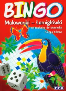 Okładka książki Bingo - Malowanki. Księga tukana REA