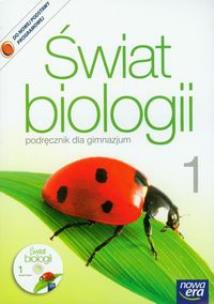 Okładka książki Biologia GIM 1 Świat Biologii Podr+CD NE
