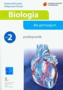 Okładka książki Biologia GIM 2 podr Klimuszko w. 2010 ŻAK