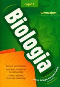 Okładka książki Biologia GIM cz.1 ściąga wyd. 2008 GREG