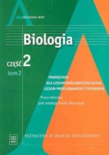 Okładka książki Biologia LO 2/2 podr ZR WSiP