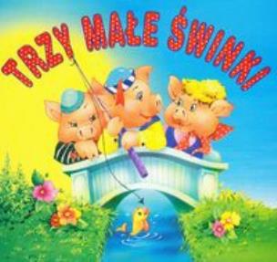 Okładka książki BN Trzy małe świnki SARA