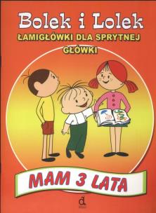 Okładka książki Bolek i Lolek - łamigłówki dla sprytnej Dragon