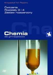 Okładka książki Chemia GIM 1 ćw rozdziały 3-4 ZR OE