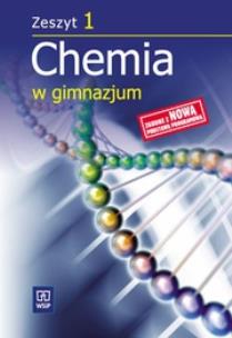 Okładka książki Chemia GIM 1-3 cz.1 ćw Kluz wyd. 2009 WSIP