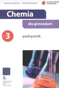 Okładka książki Chemia GIM 3 podr. ŻAK