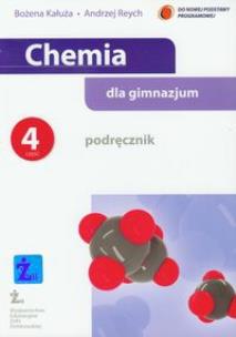 Okładka książki Chemia GIM 4 podr. ŻAK