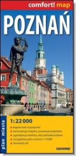 Okładka książki Comfort!map Poznań 1:22 000 laminat