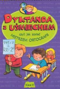Okładka książki Dyktanda z uśmiechem kl.6
