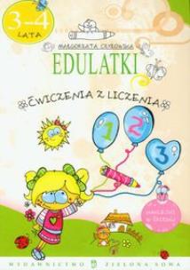 Okładka książki Edulatki. Ćwiczenia z liczenia 3-4 lat ZS