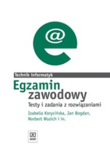 Okładka książki Egzamin zawodowy - Technik informatyk WSiP