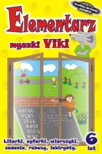 Okładka książki Elementarz myszki Viki - 6 lat