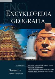 Okładka książki Encyklopedia szkolna - geografia GREG