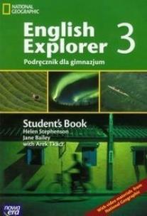 Okładka książki English Explorer 3 Podręcznik z płytą CD
