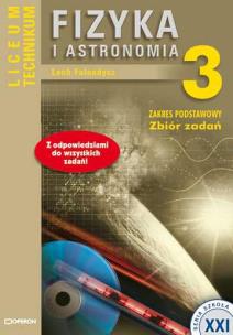 Okładka książki Fizyka i astronomia 3 Zbiór zadań