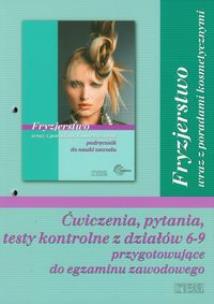 Okładka książki Fryzjerstwo wraz z poradami kosmetycznymi