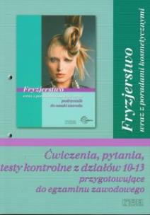 Okładka książki Fryzjerstwo wraz z poradami kosmetycznymi