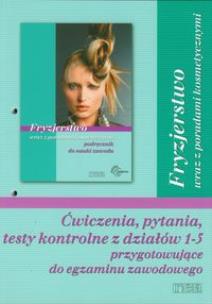 Okładka książki Fryzjerstwo wraz z poradami kosmetycznymi