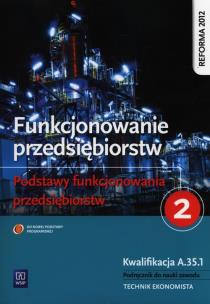Okładka książki Funkcjonowanie przedsiębiorstw 2 Podst. funkc. NPP