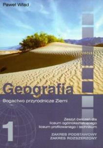 Okładka książki Geografia LO 1 Wład P.ćw  Z.P+R wyd.2009ORTUS/PWN