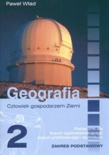 Okładka książki Geografia LO 2 Wład P. podr Z.P. ORTUS/PWN