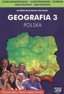 Okładka książki Geografia LO 3 Polska Podr. PPWK NE