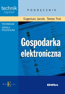 Okładka książki Gospodarka elektroniczna DIFIN
