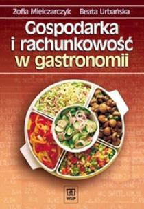 Okładka książki Gospodarka i rach. w gastr ZSZ  Mielczarczyk WSiP