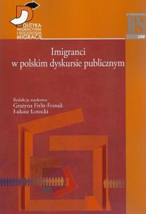 Opakowanie Imigranci w polskim dyskursie publicznym