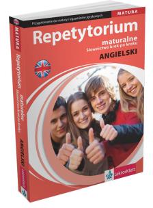 Okładka książki J. Angielski LO Rep. Mat. Słow. Krok LEKTORKLETT