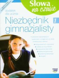 Okładka książki J. Polski GIM 1 Słowa na czasie Niezbędnik w.2012