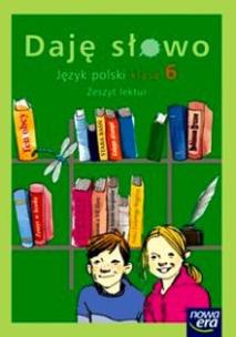 Okładka książki J. Polski SP  6 Daję Słowo Zeszyt Lektur NE
