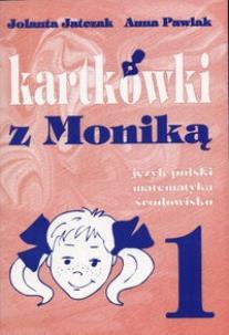 Okładka książki Kartkówki z Moniką klasa 1