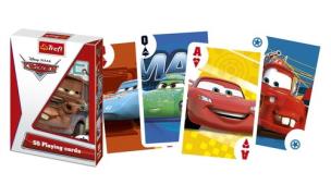 Okładka książki Karty 55 listków - Auta TREFL