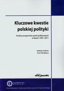 Opakowanie Kluczowe kwestie polskiej polityki