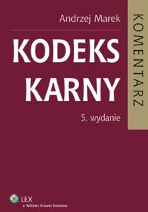 Okładka książki Kodeks karny Komentarz